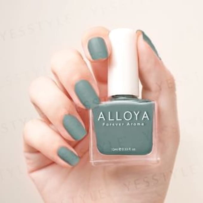 ALLOYA - Water-Based Natural Nail Polish Environmental Friendly 160 Green Lawn in Cambridge 10ml
