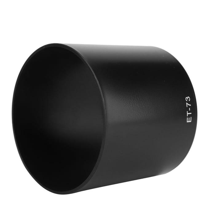 ET 73 Camera Mount Zonnekap voor Canon EF 100mm f 2.8L Macro IS USM Lens black