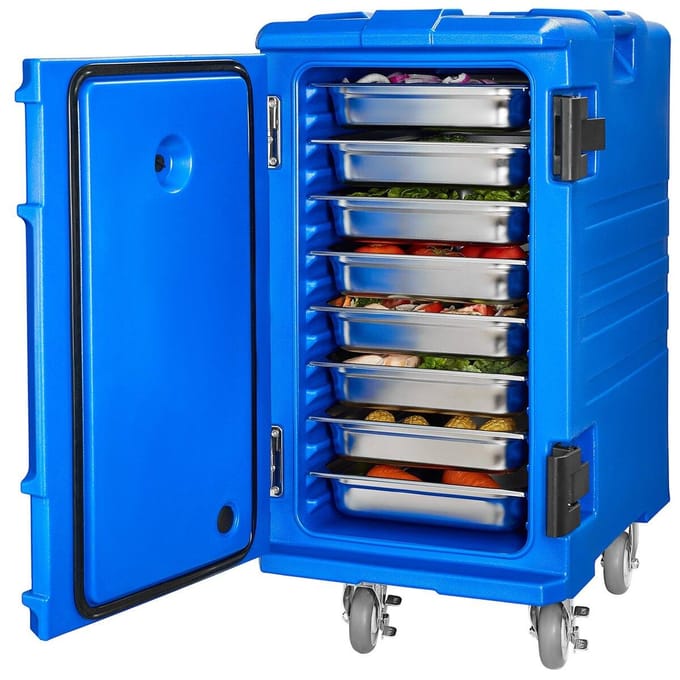Geïsoleerde Voedselpan Carrier Stapelbare Catering Schaalbox 120L Bain-marie