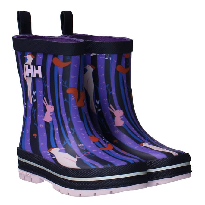 Helly Hansen JK Splash Print Paars Kinderlaarzen