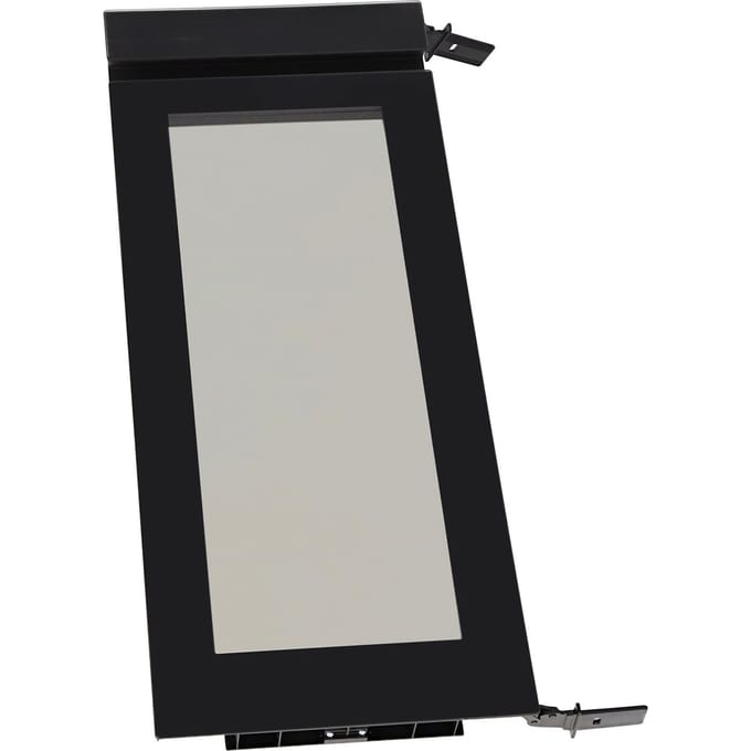 AEG deur compleet, glasplaat, zwart, 720x295 4055966362