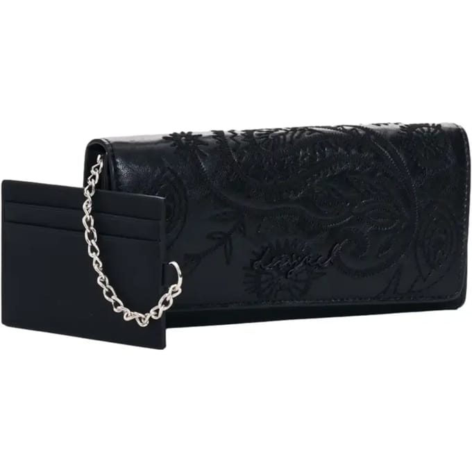 Desigual portemonnee kaarthouder Mone Sirocco Marina Long Wallet Black zwart