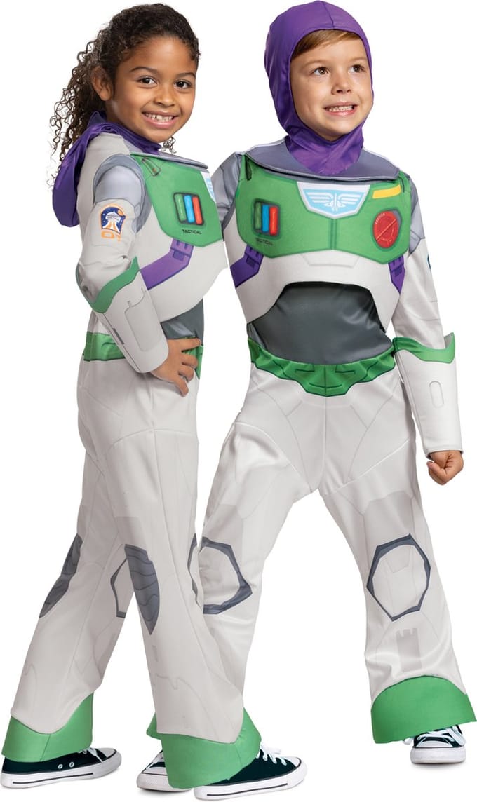 DISNEY/PIXAR - LIGHTYEAR, Ruimteranger Classic , Maat M (7-8 jaar), Jongens