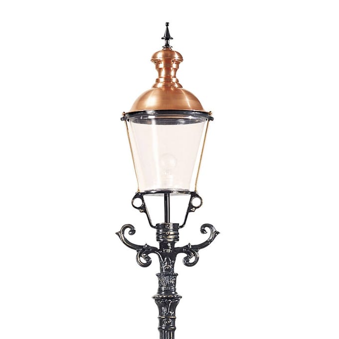 K.S. Verlichting Elegante lantaarnpaal DÜSSELDORF, zwart