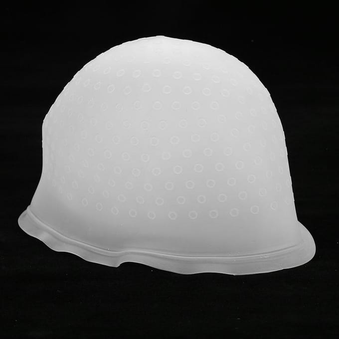 Bonnet Réutilisable pour Gel Colorant Cheveux Silicone Mèches Accessoire de Coiffure
