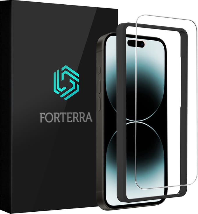 Screenprotector Geschikt voor Apple iPhone 14 Plus - Met Installatie Frame - Beschermglas - Gehard Glas - Tempered Glass - Screen Protector