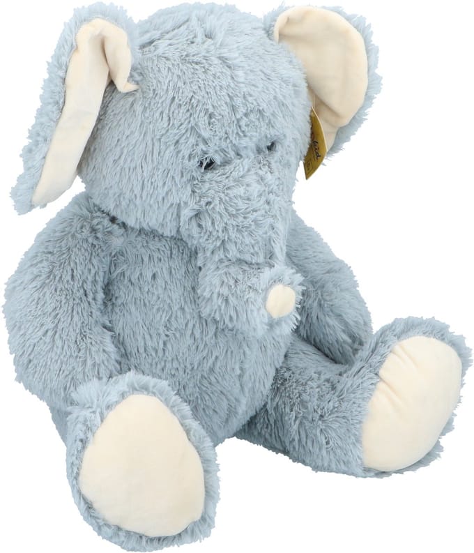 Sunkid Plush elephant sitting 60cm - Compact formaat