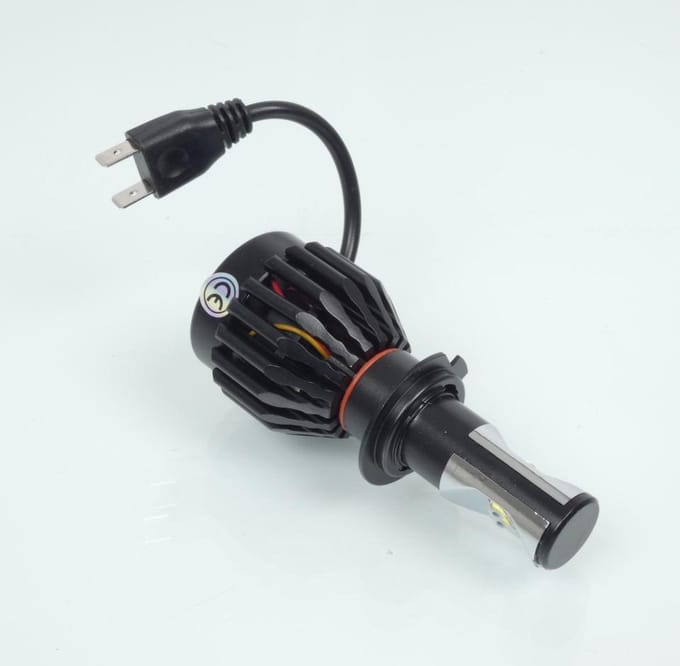 conversie kit h7 led lamp geventileerd 12v 40w rms voor motorfiets auto nieuw