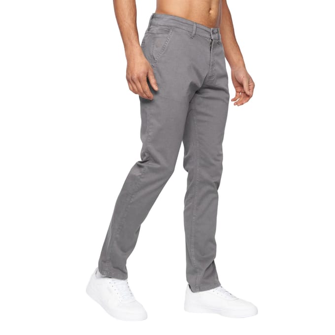 Duck and Cover Heren Moretor Chino (Donkergrijs)
