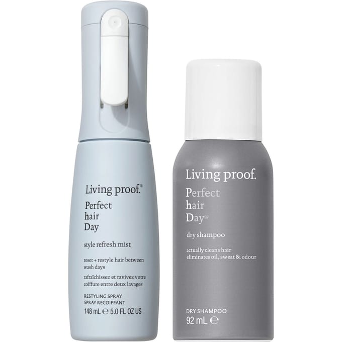 Living Proof Refresh & Revive Style Refresh Mist and Perfect Hair Day Dry Shampoo Duo