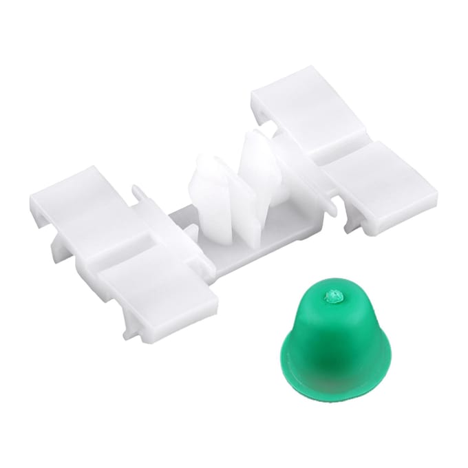 50 Stuks Witte Plastic Auto Deurlijst Trim Clips Bevestigingsclips Fasteners Voor BMW 3 Serie E36 E46 zwart
