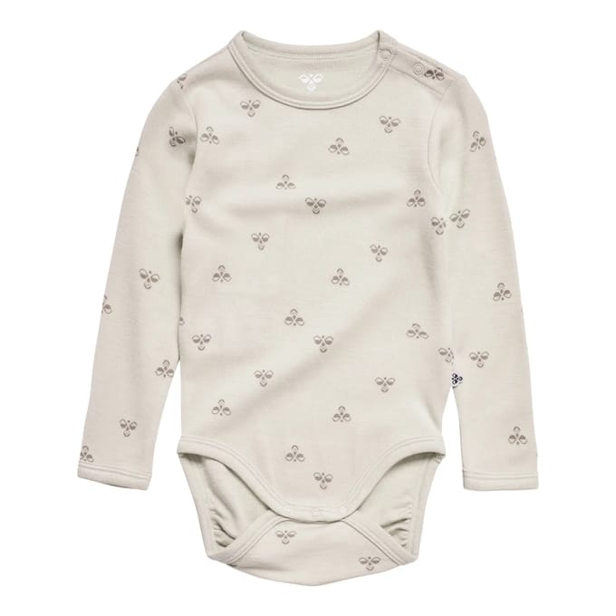 Baby romper met lange mouwen Hummel