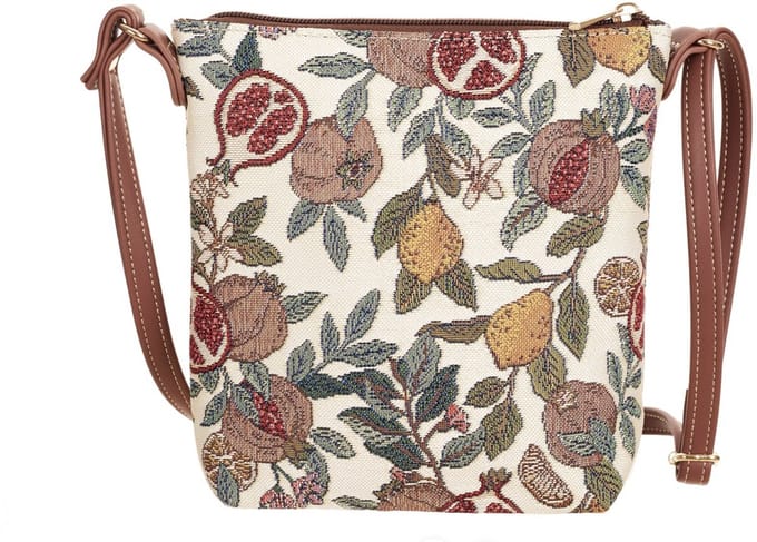 Elegant smal tasje - Crossbody - Pomegranate and Lemon