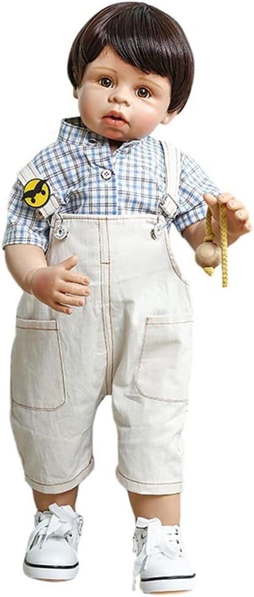 Peuter Pop Jongen - Levens Echte Baby - Kinderen Spelen - Volledig Beweegbaar - 70 cm - Niet gespecificeerd