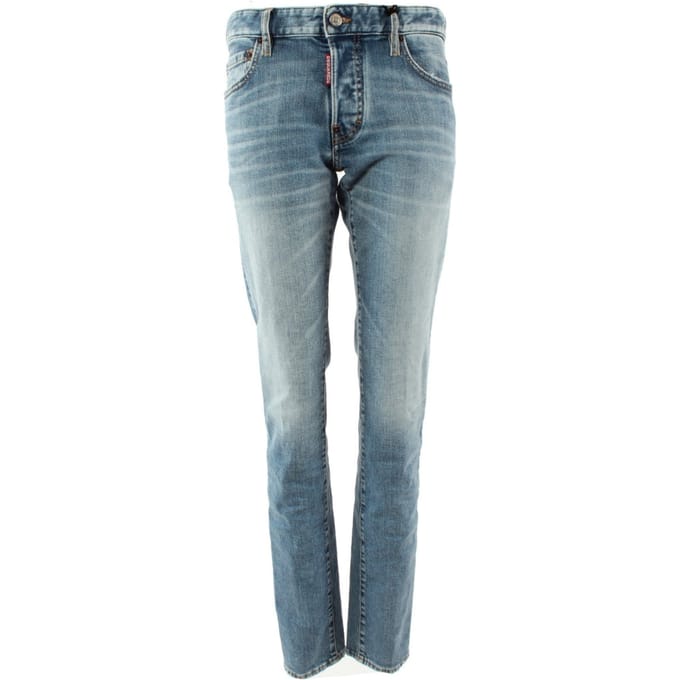 Dsquared2 Slim Jean Blauwe Denim Broek
