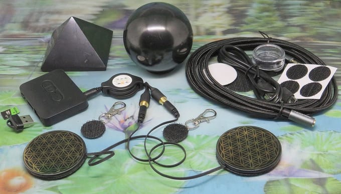Scalaire shungiet frequentietherapie set