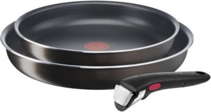Tefal Ingenio Easy Plus Pannenset - Braadpannen + Afneembaar Handvat 24/28CM