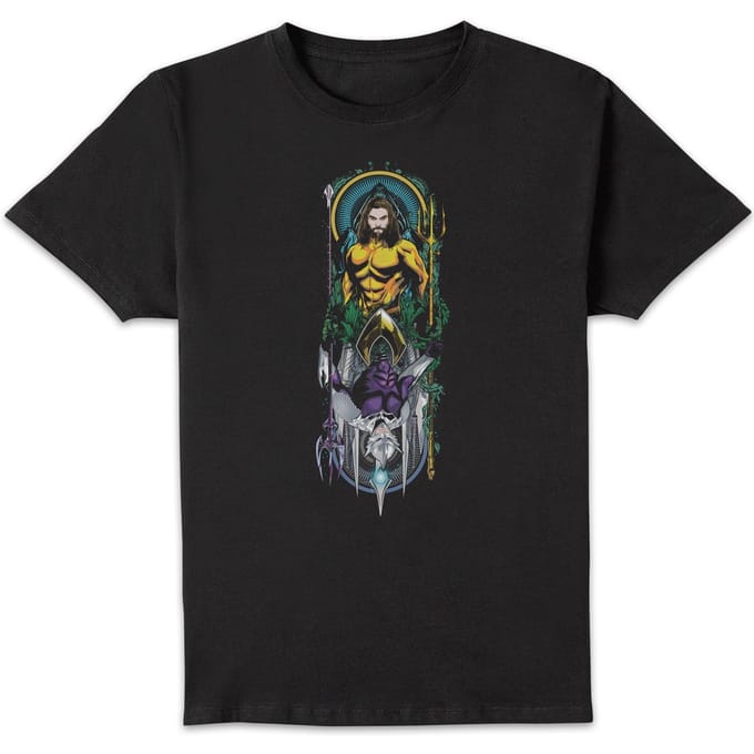 Aquaman and Ocean Master t-shirt - Zwart - M