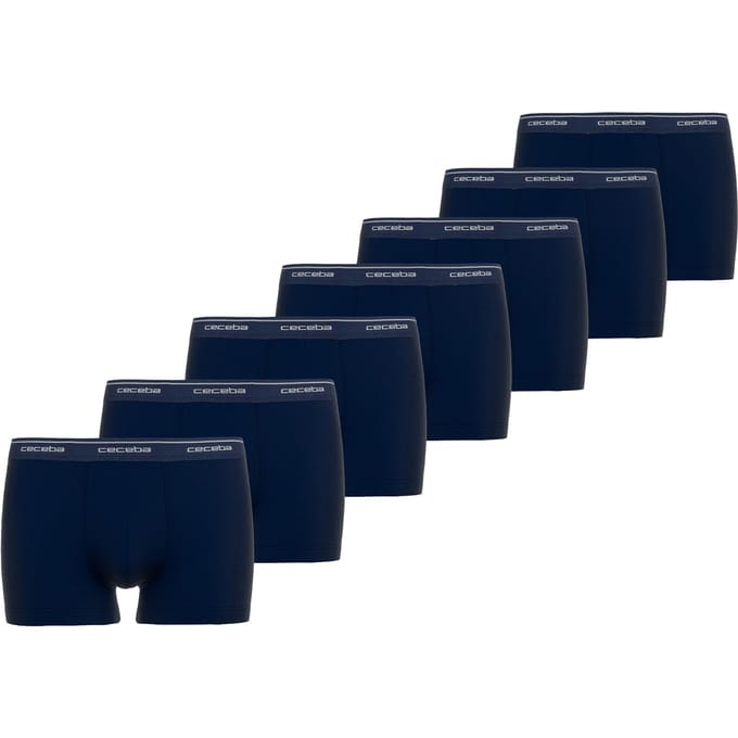 CECEBA Monza Heren Boxer - 7-pack Multipack - Blauw