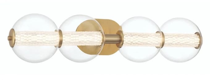 Eurofase LED Wandlamp Atomo | 18.5W 3000K 830 | Brushed Gold