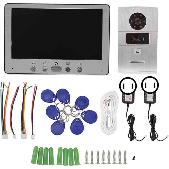 Video Deurtelefoon Deurbel Multifunctioneel Draadloos Slim Video Intercomsysteem voor Thuis