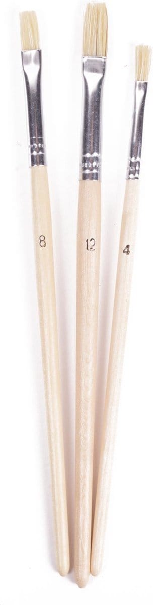 Benson Penseelset - Plat - 3 Delig