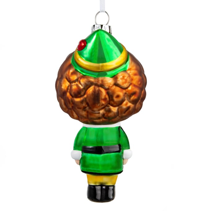 Hallmark Elf Glass Christmas Ornament - Buddy the Elf