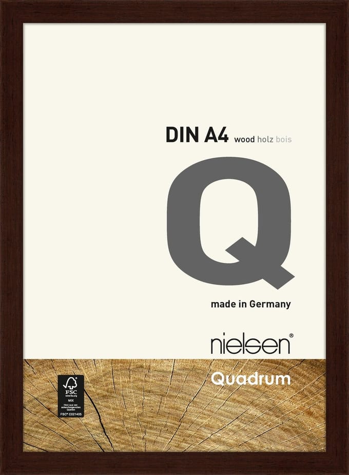 Nielsen Quadrum Houten Fotolijst Wenge 21x29,7cm (A4)