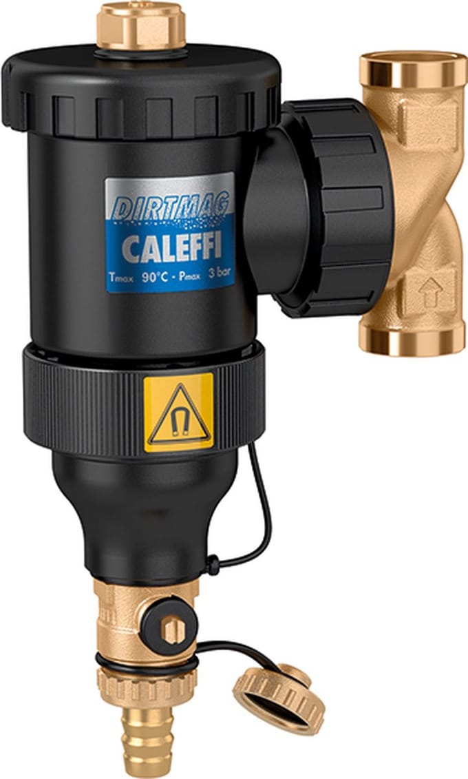 Caleffi DirtMag vuilafscheider kunststof 1"