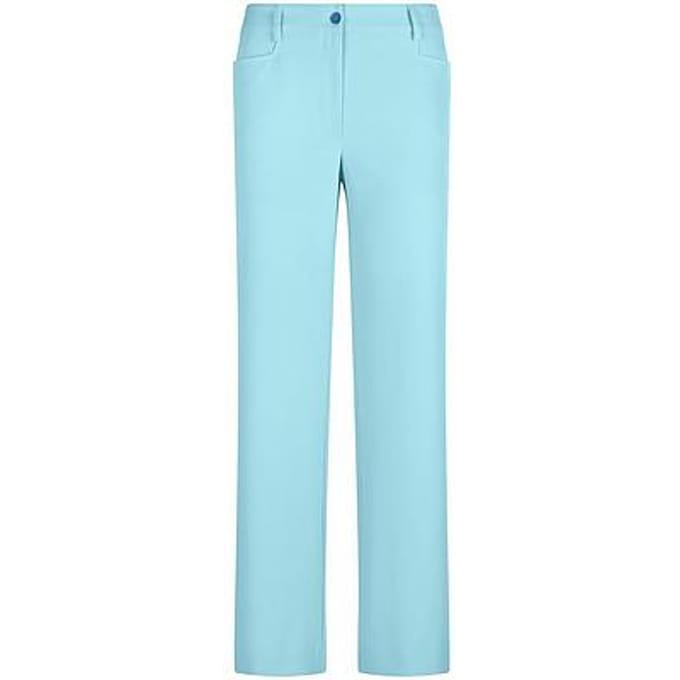 Comfort Fit-broek Van Peter Hahn blauw