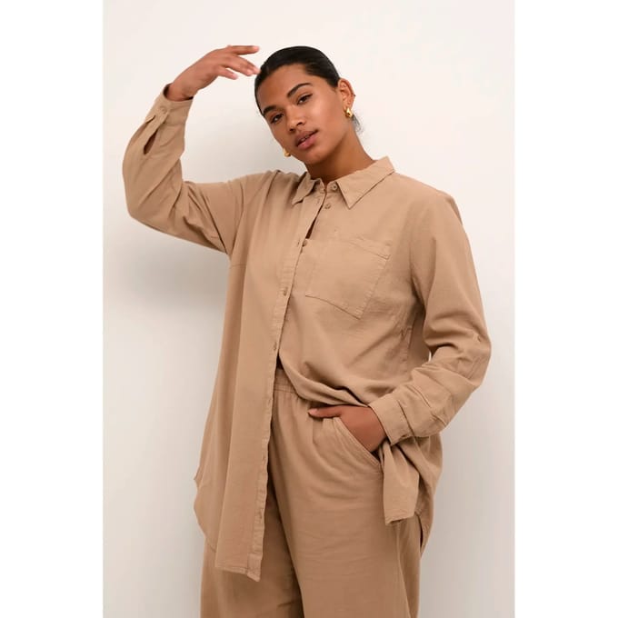 Dames tuniekblouse KAFFE Curve Nana