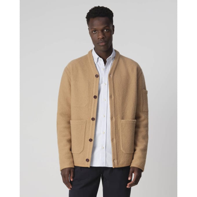 JC Rags Vest Toasted Coconut Taille: S | Cardigans Outlet | Homme
