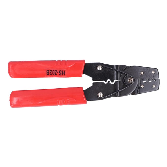 Mini pince à sertir HS202B, outil manuel multifonction pour dénuder les câbles black