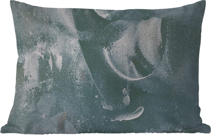 Buitenkussens - Tuin - Acrylverf - Structuren - Abstract - 50x30 cm