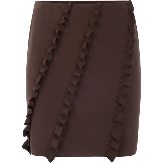 Marccain Rok Rokken Donkerbruin Bc 71.15 M23
