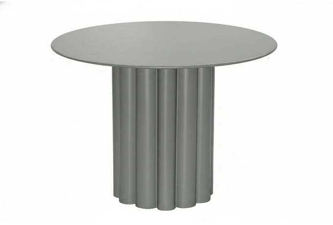 Vente-unique Metalen bijzettafel - Kaki - WODOLI