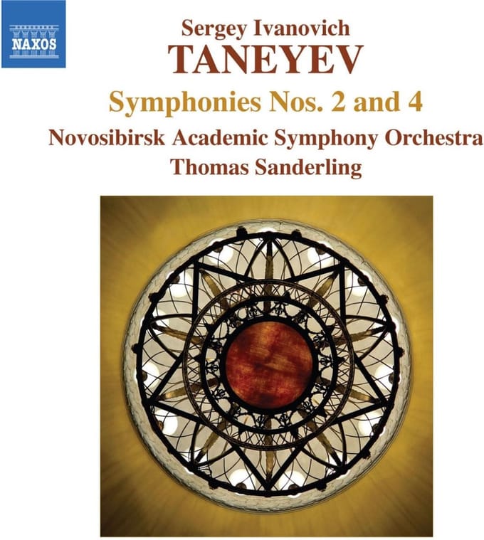 Novosibirsk Academic Symphony Orchestra, Thomas Sanderling - Taneyev: Symphony No.2 & 4 (CD)