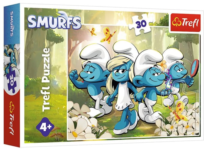 Trefl puzzel Smurfen avontuur - Smurfs The Movie 2024 - kinderpuzzel.