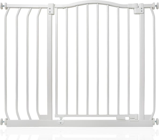 Safetots Klemhekje met Gebogen Bovenkant, 89cm - 98cm, Mat Wit