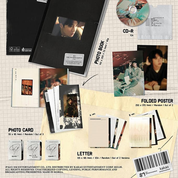 DOEN. 2e mini-album 'Expectation' (Filmver.) brown