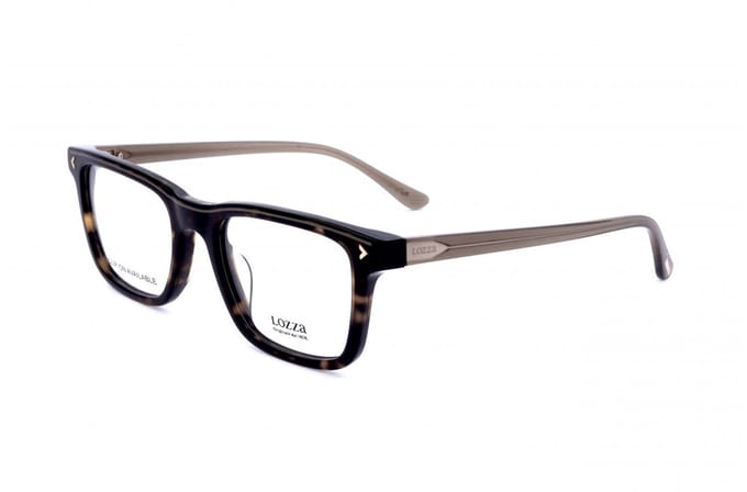Lozza VL4294 Shiny dark havana 51/20/145 MAN Brilmonturen