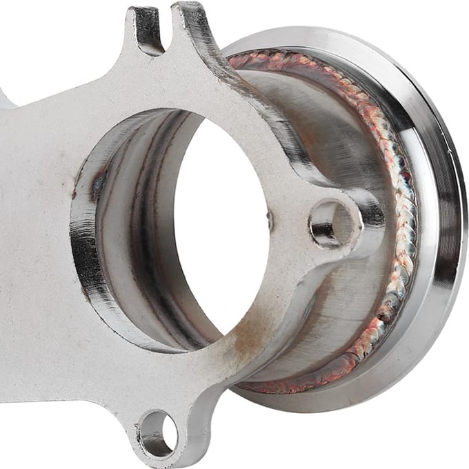 5 Bout naar 3  V-Band Flens Turbo Adapter RVS Adapter Voor T3T4 Turbo