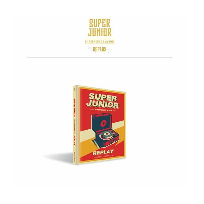 Super Junior - Speel het 8e herverpakte album opnieuw af 1EA red