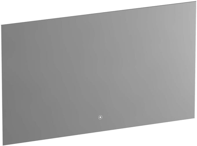 Brauer Ruby Spiegel - Rechthoekig - 120 cm - met Directe LED-Verlichting - Dimbaar - met Touchbediening