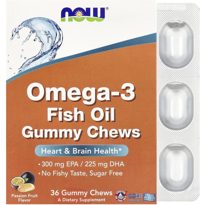 Omega-3 Fish Oil Gummy Chews - 36 gummies