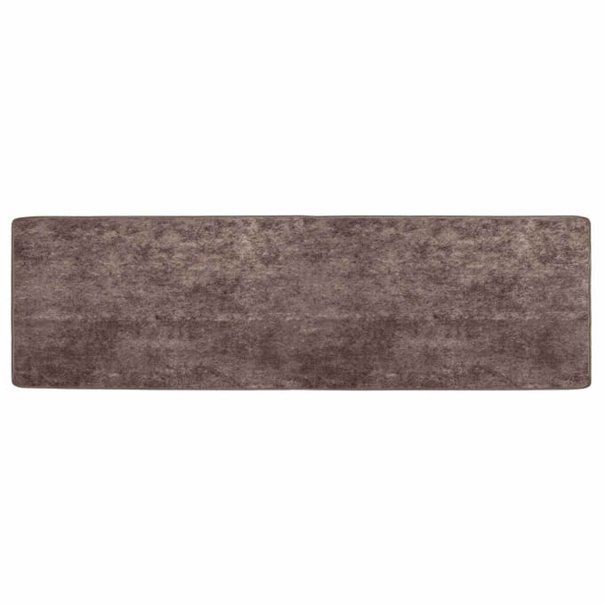 vidaXL - Tapijt - Runner - MARSA - Grijs - 50 - x - 150 - cm - Polyester - en - PVC