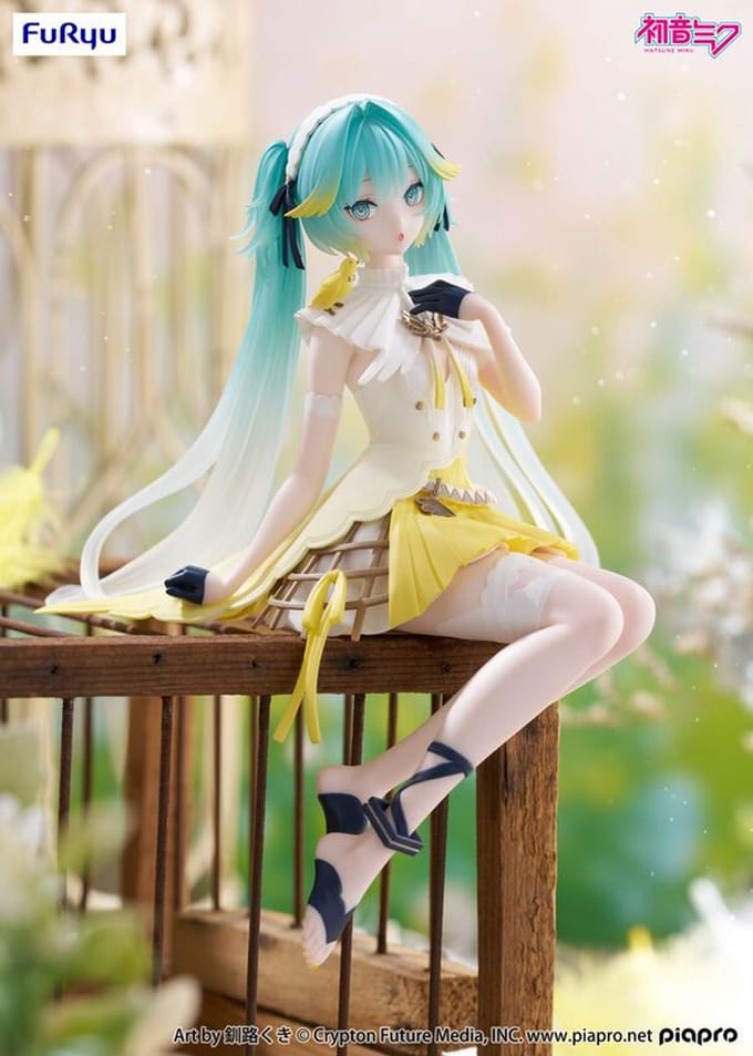 Piapro Characters - Hatsune Miku - Noodle Stopper Figure - Canary - 14 cm