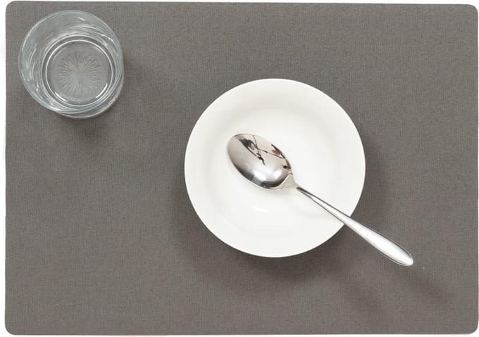 Placemats Uni antraciet