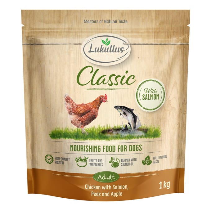 Lukullus Classic Kip & Zalm - 1 kg Nieuw Receptuur