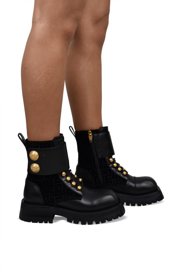 Balmain Ranger legerlaarzen zwart